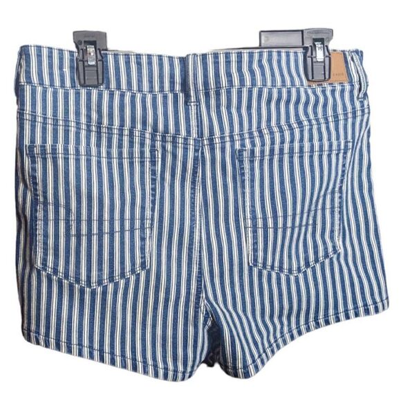 American Eagle Striped Hi-Rise Shortie size 14 - Picture 2 of 8